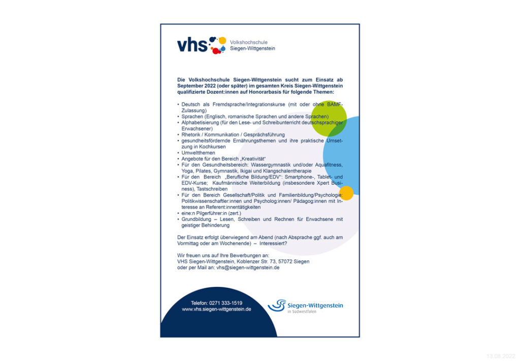 VHS-Siegen-Wittgenstein-Stelle-16454-13-08-2022